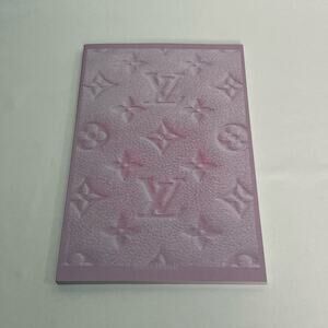 Pink Lavender Soft Embossed Looking  Notebook